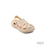 kids cartoon print clogs lightweight slip on sandals for kids